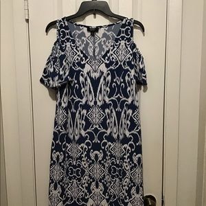 MSK Petite Patterned Shift Dress